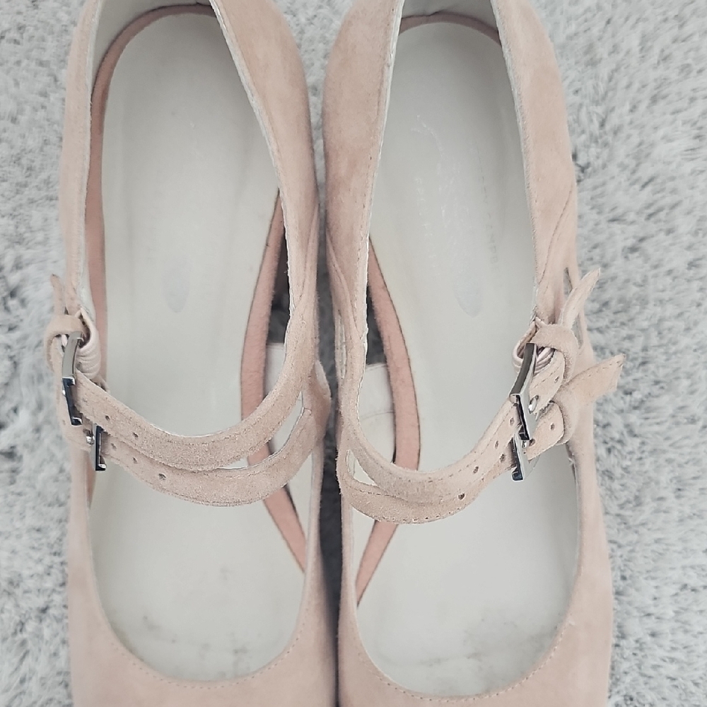 Jeffrey Campbell - Free People Elise Mary Jane Pumps in Blush - Picture 6 of 7